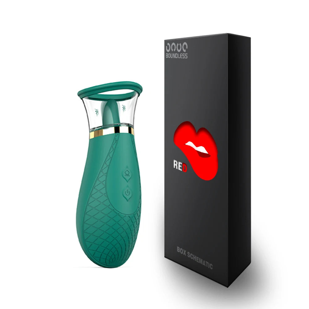 Woman nipples clitoris licker tongue vibrator orgasm vagina sucking massager stimulator female masturbator sex toys for couples