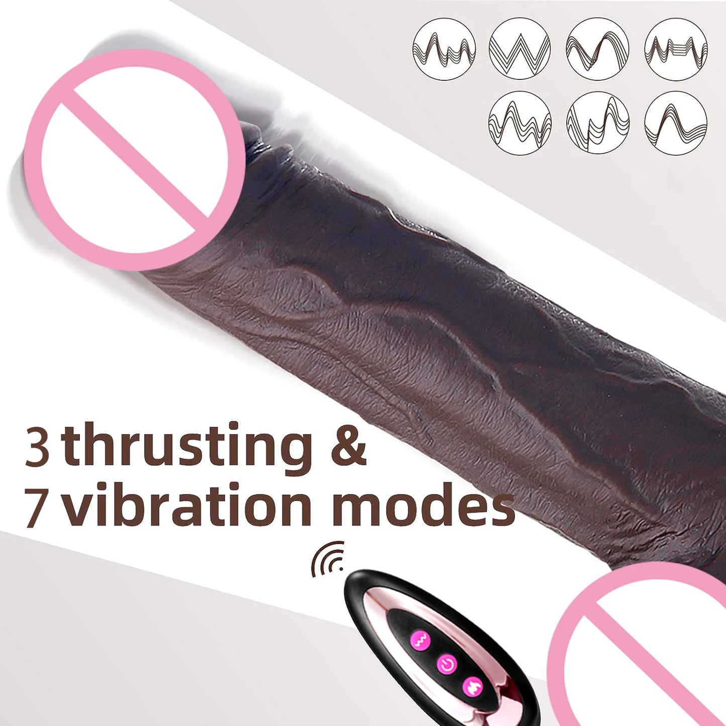 Realistic Dildo Vibrator Heating Big Dick Penis Penetration Anal Telescopic Vibrator Female Vagina Stimulator Sex Toys for Women