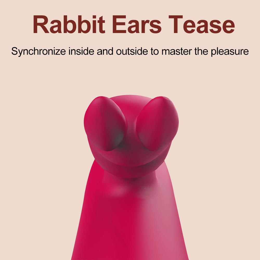 Erotii Thrusting Vibration Rabbit Clitoral Vibrator