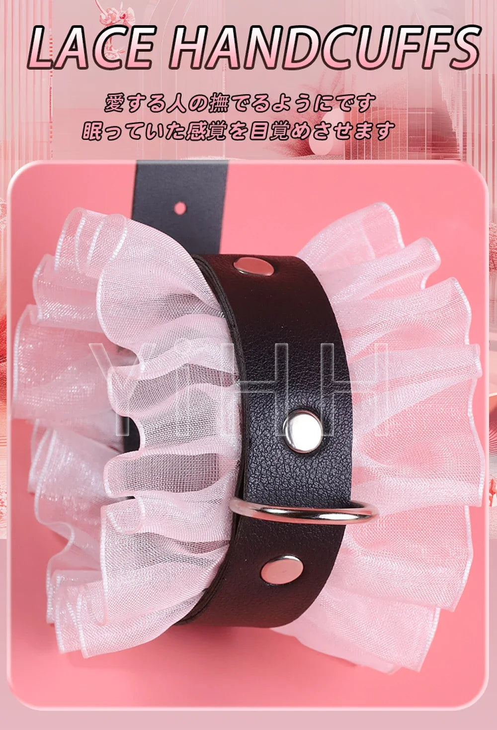 Sexy Leather BDSM Kits Handcuffs Whip Gag Nipple Clamps Lace Sex Bondage Set Sex Games Sex Toys For Couples Erotic Accessories