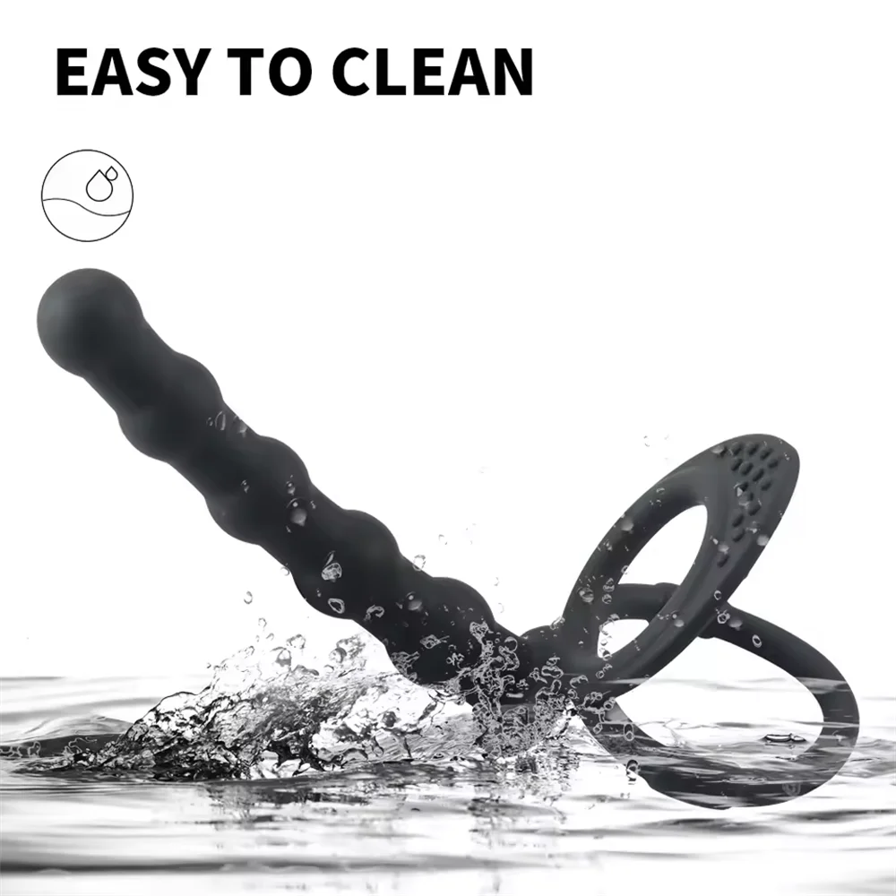 Anal Beads Butt Plug Dildo Dildo Double Cock Ring Sex Toys For Woman Men Couples Prostate Massager Masturbator Adult Sex Product
