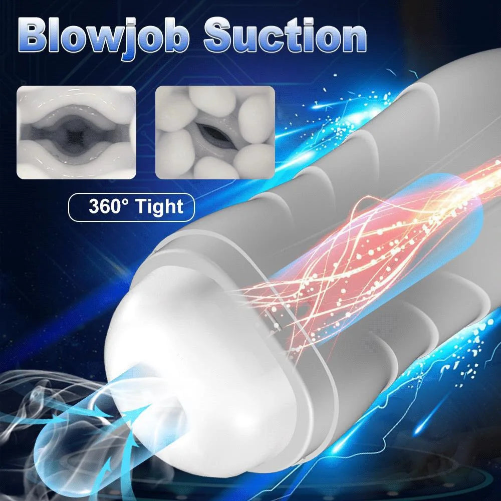 Blowjob Sex Machines Automatic Sucking Male Masturbator Cup Penis Trainer Stroker Penetration Sex Toys for Men  Adult Products
