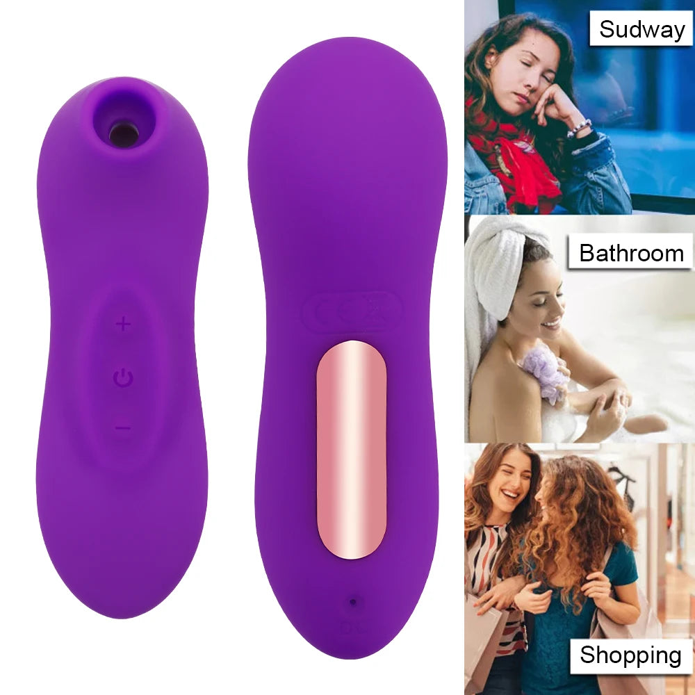 Clitoris Sucking Vibrator Powerful Sucker Female Clit Nipple Oral Vacuum Stimulator Massager Sex Toys for Women Masturbator