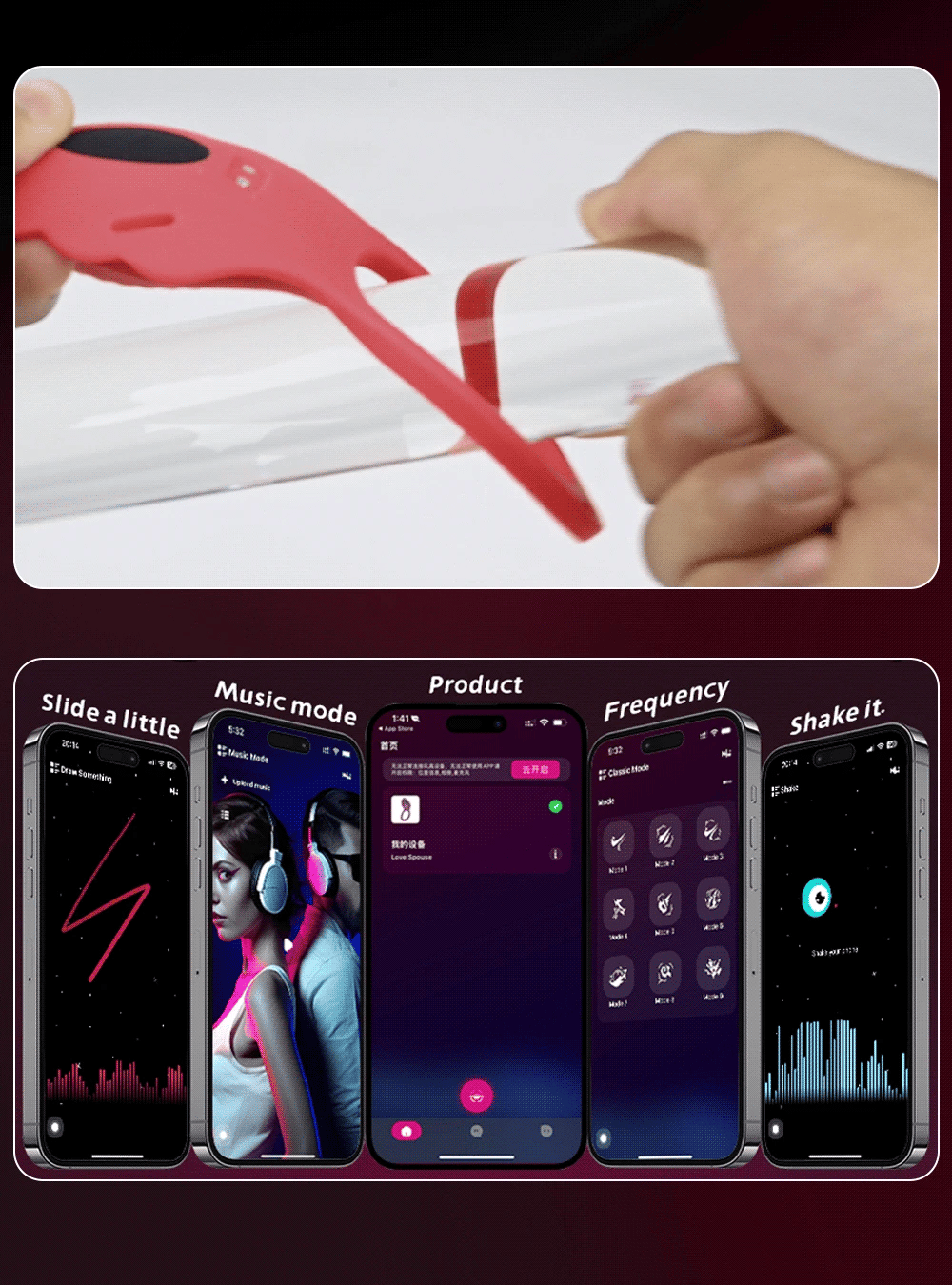 APP Control Wearable Sex Toys with Panty Vibrator Female Vibrating Penis Ring Clitoral Stimulator Adult Sex Toys for Couple