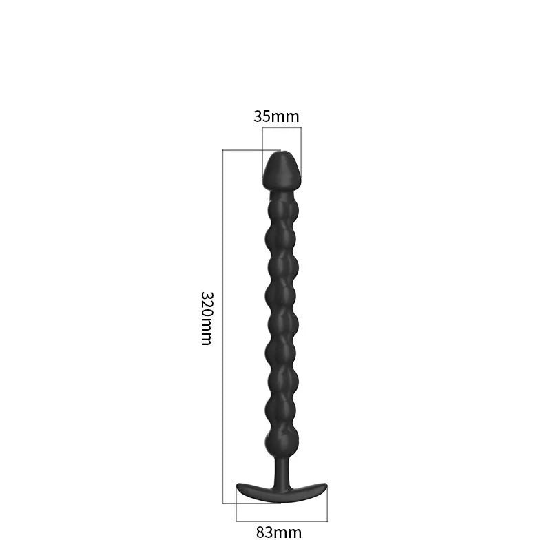 Anal Beads Long Size Anal Plug Male Female Anal Vibrator for SM Play Adult Sex Toy for Sexual Training Adult Anal Sex Toy