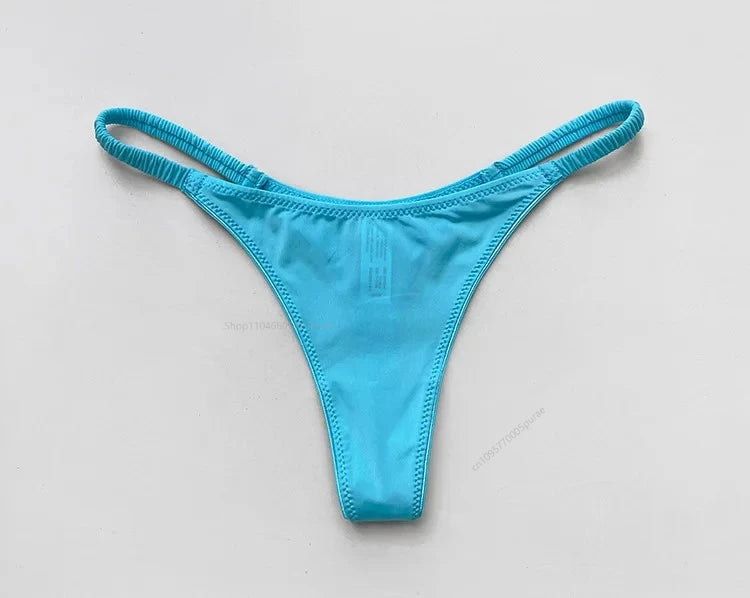 Lingerie Sexy G Strings Low-Rise Thong Panties Female Sexy Underwear Women Seamless Low Thongs Women Sexy Beach Style