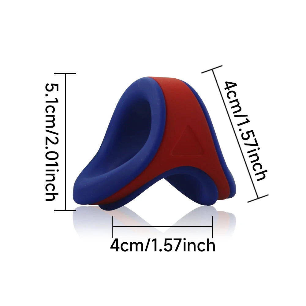 Men's Silicone Penis Ring Locking Cum Ring, Delayed Ejaculation, Men's Couples Sex Toys, Adult Sexy Toys, Sex Toys