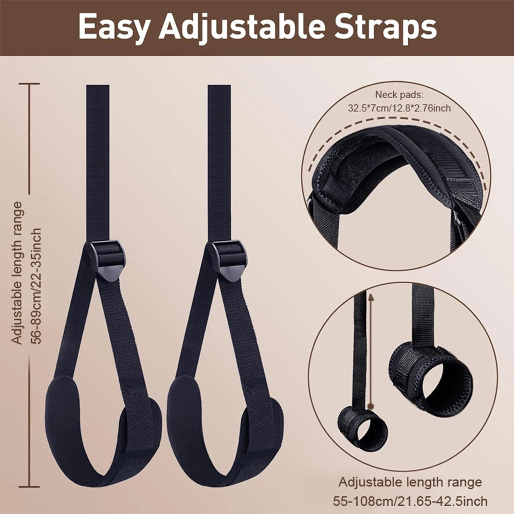Bdsm Bondage Set Restraint Erotica Binding Sex Forced Split Leg Straps Neck Wrist SM Sex Toys for Woman Couples Product