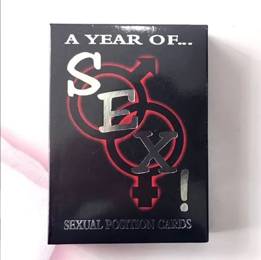 Possible Sexual Positions Playing A Year of Sex for Adult Sexy Game Cards Sets for Couple Sex Cards Bedroom Commands