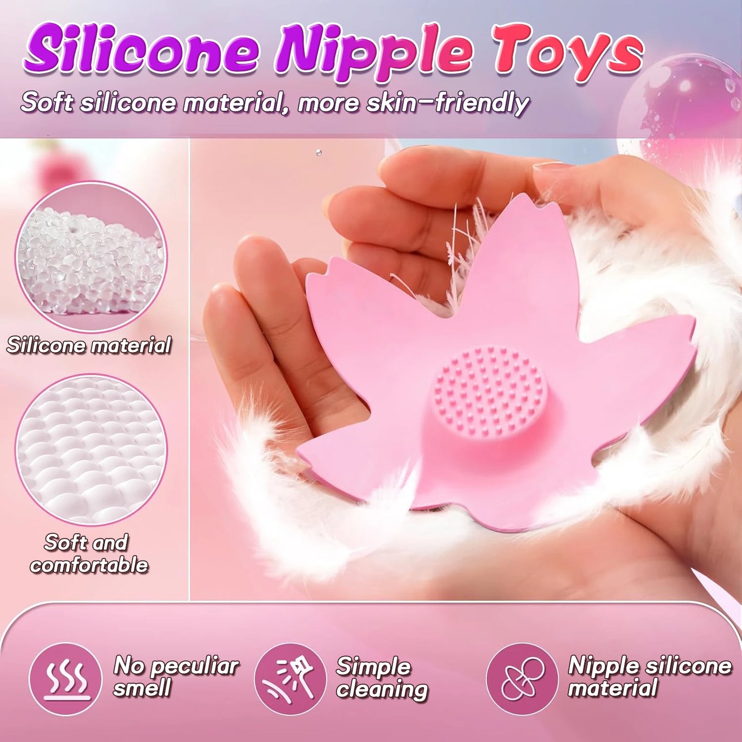 Remote Control Nipple Toys Vibrator Adult Sex Toys for Women Female Wearable Adjustable Nipple Massage Sex Toys Adult Products