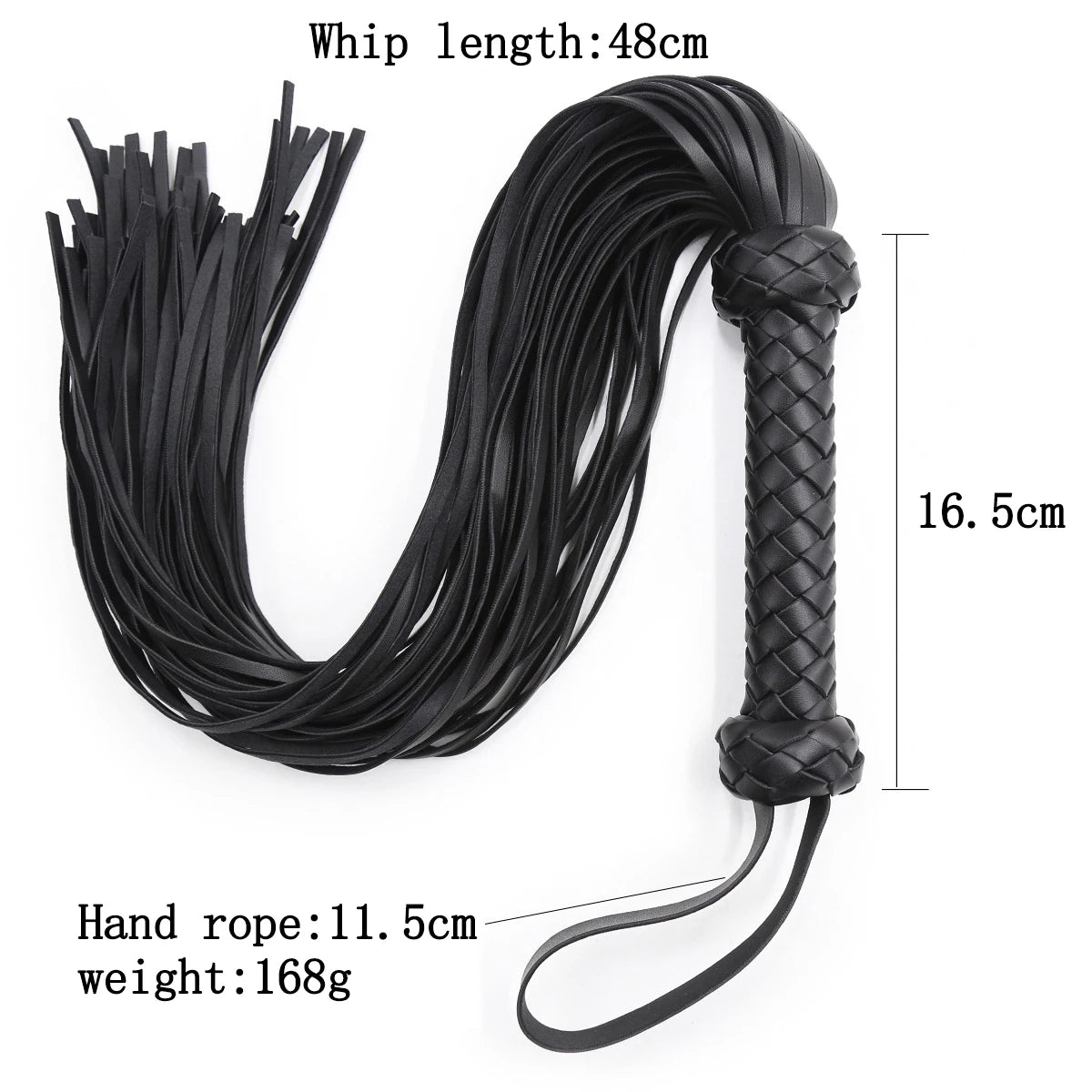 Silicone Whip Flogger for Couples Women - Bondage Flirt Spanking BDSM Fetish Riding Crop Chastity Erotic Sex Toy