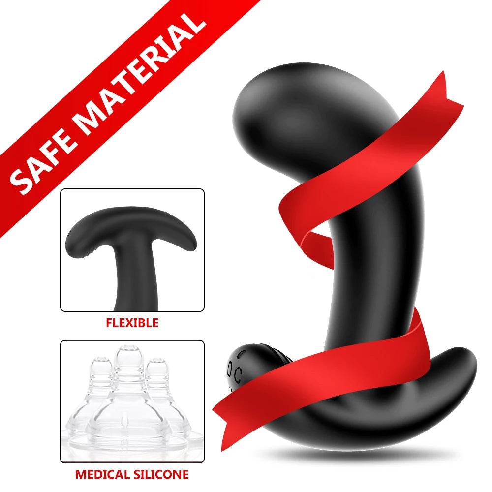 Prostate Massage Penis Fake Insert G Spot Unisex Toy for Man Women Silicone Anal Butt Plug Wearable Stimulation Ball Dildo 18+