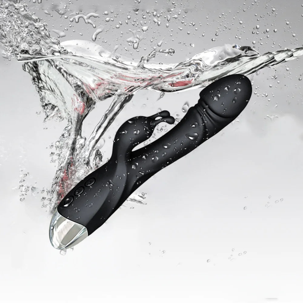 Erotii Powerful G Spot Rabbit Vibrator and Clitoris Stimulator