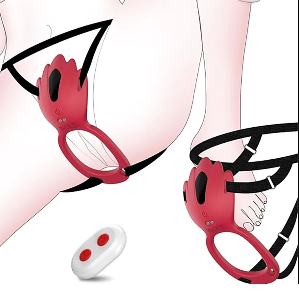 APP Control Wearable Sex Toys with Panty Vibrator Female Vibrating Penis Ring Clitoral Stimulator Adult Sex Toys for Couple