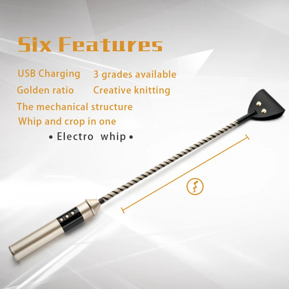 Whip Leash Bdsm Leather Slave Spanking Paddle SM Bondage E-stim Flogger Sex Toys For Couples Adult Game