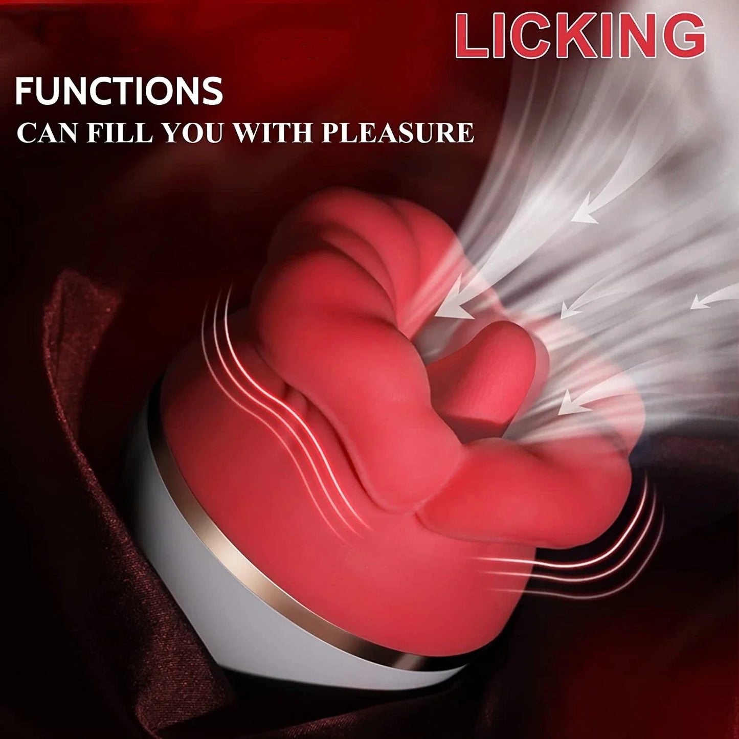 Powerful Licking Vibrator For Women Clitoris Stimulator Female Oral Nipple Massager Vagina Masturbators Adult Sex Toys