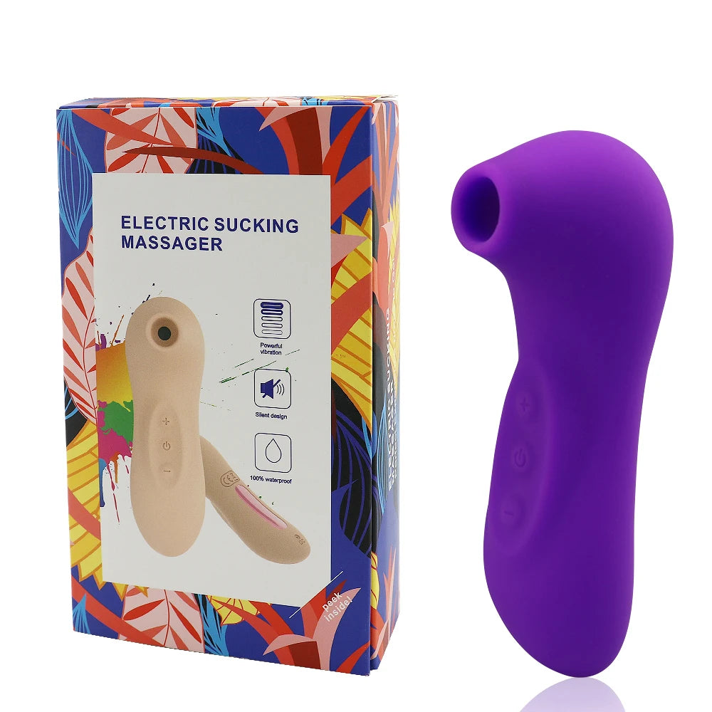 Clitoris Sucking Vibrator Powerful Sucker Female Clit Nipple Oral Vacuum Stimulator Massager Sex Toys for Women Masturbator