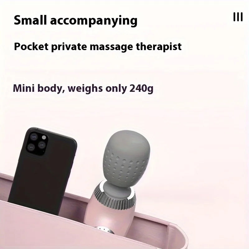 New Portable handheld massager USB rechargeable multifunctional full body massage gun relax neck back legs and waist masajeador
