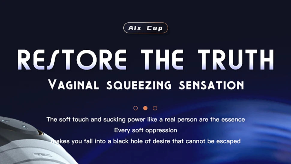 Automatic Sucking Male Masturbators Sex Machine Blowjob Toy Adult Sex Toys for Men Pocket Pussy Stroker Vibration & Suction 18+