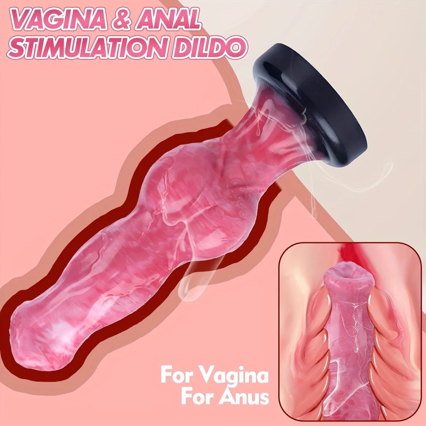 Dog Knot Dildo Anal Plug Animal Penis Masturbator Dick-Dildo Sex Toys For Man Women Prostate G-spot Massager Anal Penetration 18