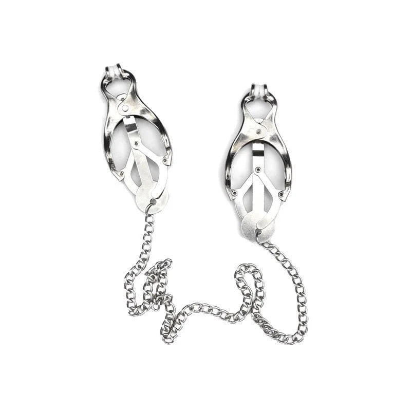 Women Exotic Accessories Fetish Bondage Metal Breast Clips Steel Clover Nipple Clamps Bdsm Adult Games Sex Toys Erotic Goods