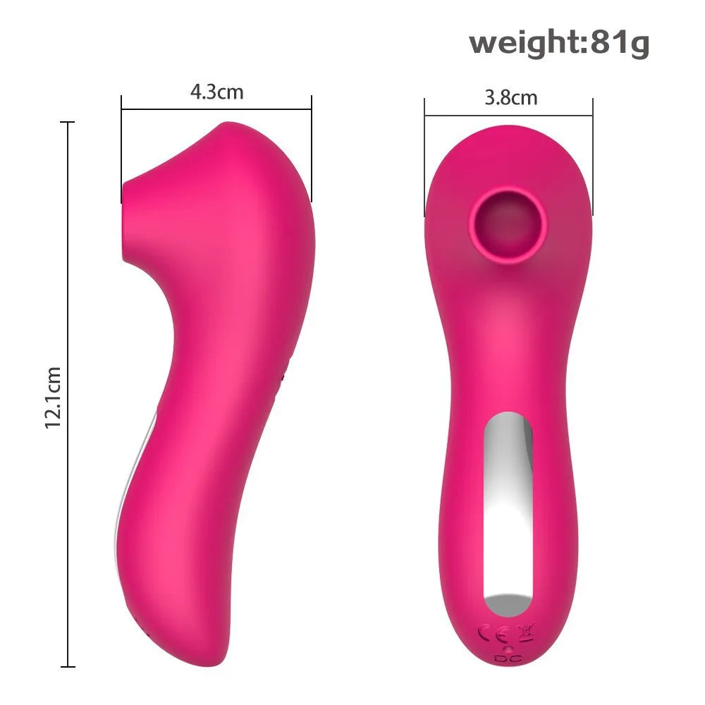 Powerful Sucker Clitoris Sucking Vibrator Female Clit Nipple Oral Vacuum Stimulator Massager Sex Toys Adults Goods for Women