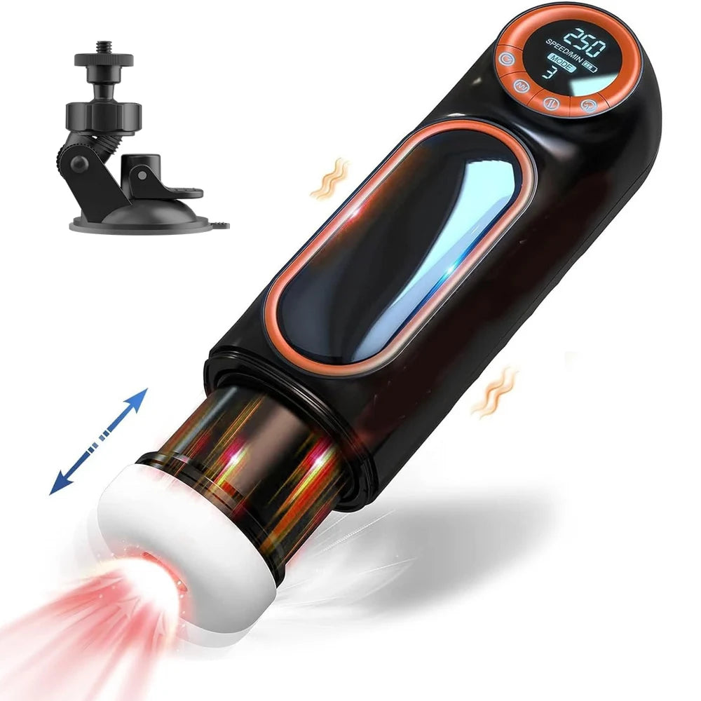Male Masturbation Cup Blowjob Sex Machine For Men Dick Stroker with Thrusting Vibrating Sucking Modes Sexual Pleasure Tools