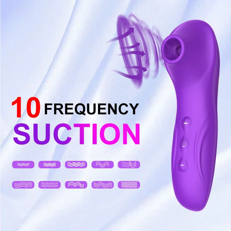 Powerful Sucker Sex Toys Clitoris Sucking Vibrator Female Clit Nipple Oral Vacuum Stimulator Massager Adults for Women Sex Shop
