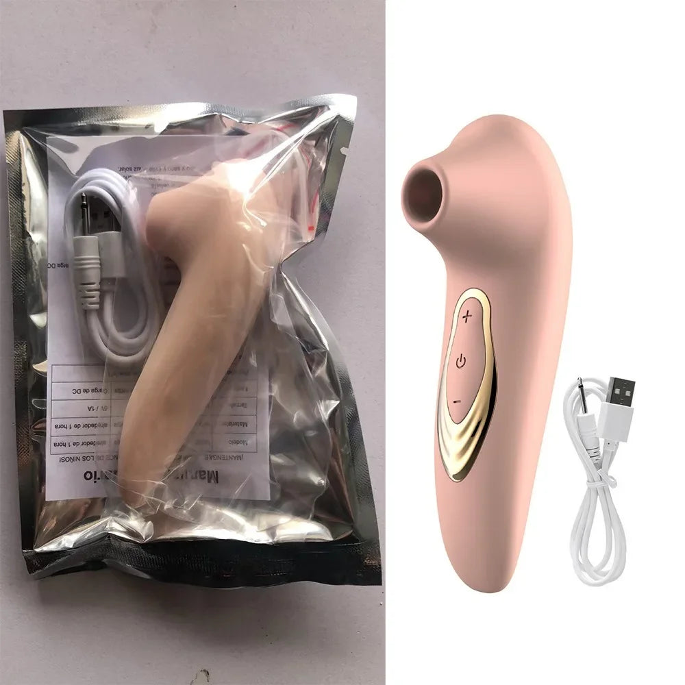 Strong Sucker Clitoris Sucking Vibrator Clit Nipple Oral Sex Orgasm Stimulator Erotic Sex Toys for Women Adults Massager Product