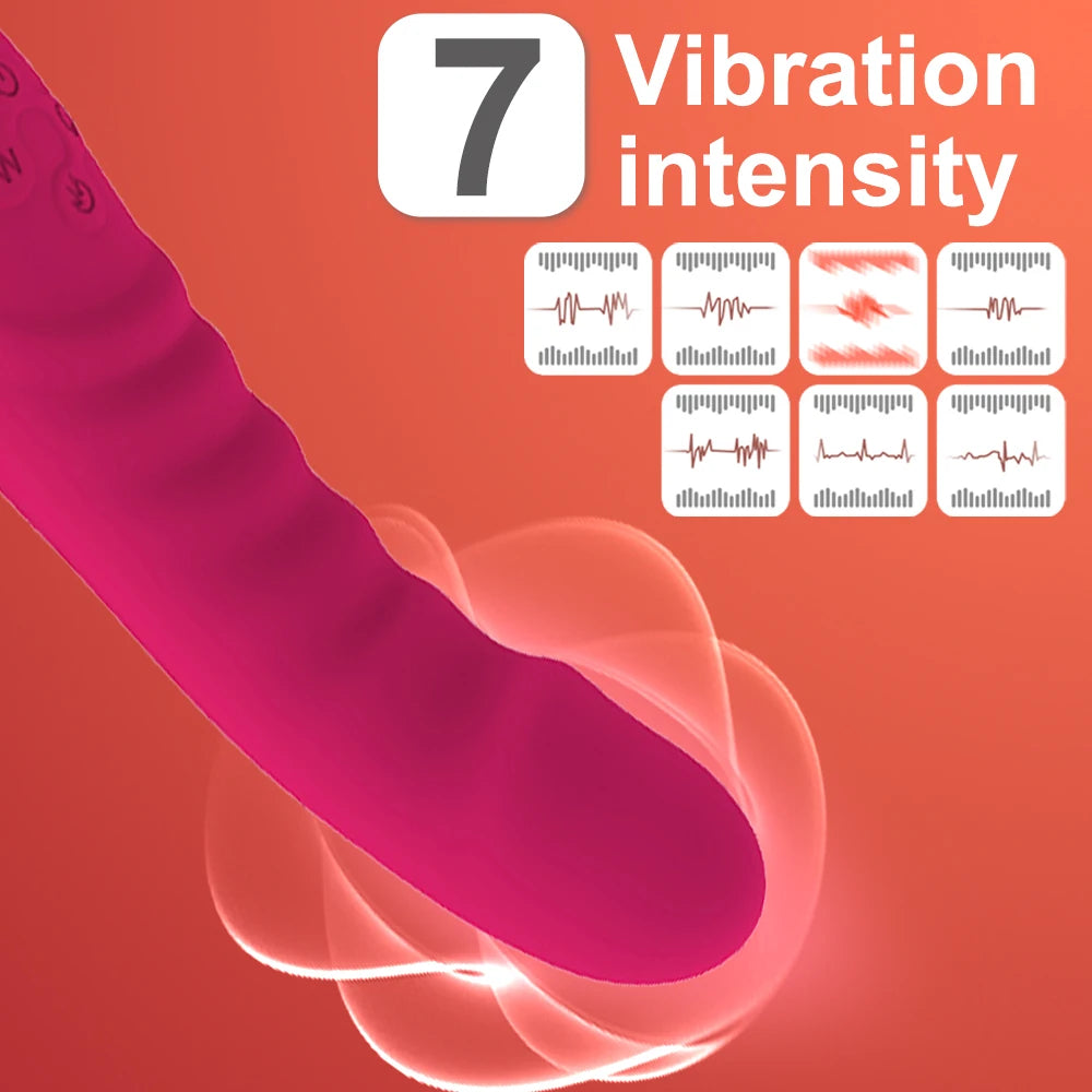 Powerful Vibrator Dildos Wand for Women Clitoris Stimulator G Spot Vibrator for Women Vagina Massager Adult Sex Toys for Woman