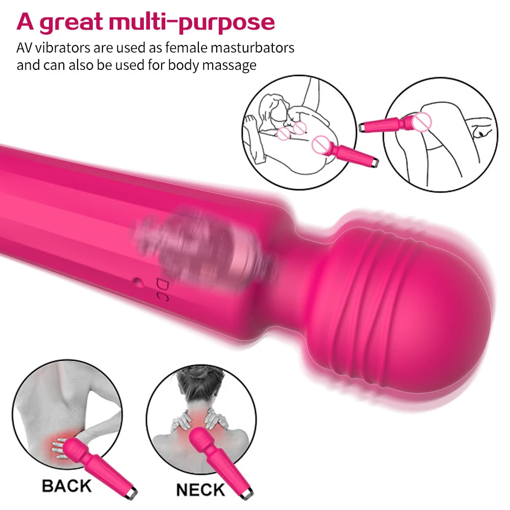 10 Modes Strong Vibration Mini Microphone Vibrator Usb Charging Handheld Body Massager Clitoris G-Spot Vibrators Women Sex Toys