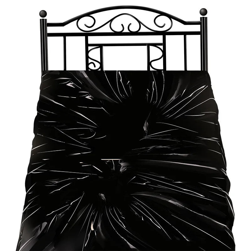 BDSM Lubricant Waterproof Adult Sex Bed Sheets Couple SM Slave Oil Massage Wax Resist Reusable Bed Cover Wetplay Sex Tool 2.1X2M