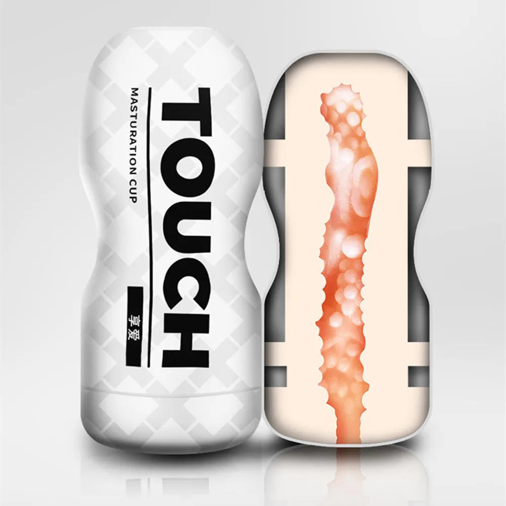 Male Masturbation Cup Soft Vagina Anal Oral Masturbator Penis Massager Dildo Glans Exercise Blowjob Sex Toys for Men Adult Goods