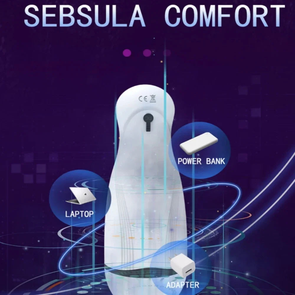 Sex Machine Artificial Vagina Automatic Male Masturbator Cup Scrotum Stimulator Delay Endurance Adult Sex Toys for Men
