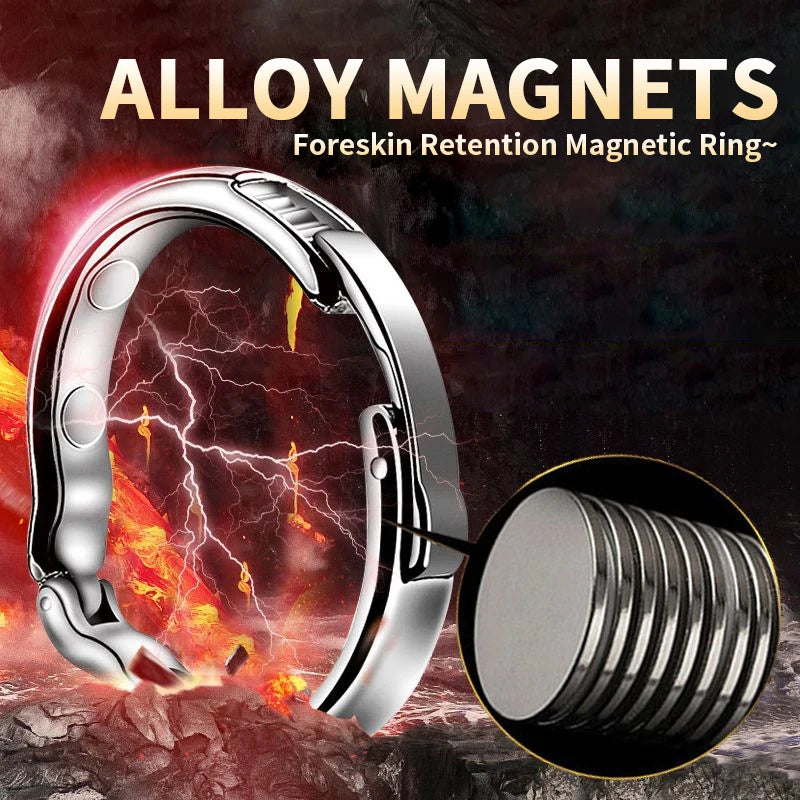 Runyu Metal Penis Ring Circumcision Blocker Glans Cock Ejaculation Delay Training  Semen Lock Ring Adult Sex Toys Aids For Men