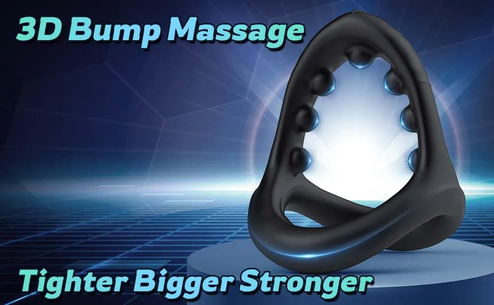 Cockring Penis Cock Ring on for Man Delay Ejaculation Sex Toys for Men Couple Expandable Dick Genital Rings Penisring Adults