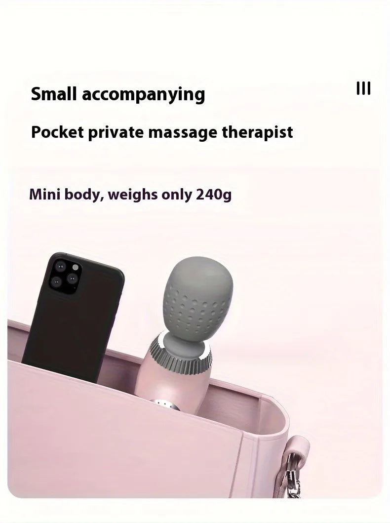 New Portable handheld massager USB rechargeable multifunctional full body massage gun relax neck back legs and waist masajeador