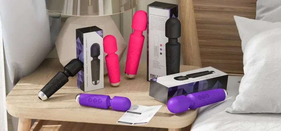 Powerful AV Vibrator for Women 20 Speeds Nipple G spot Clitoris Stimulator Magic-Wand Dildo Female Masturbation Adult Sex Toys