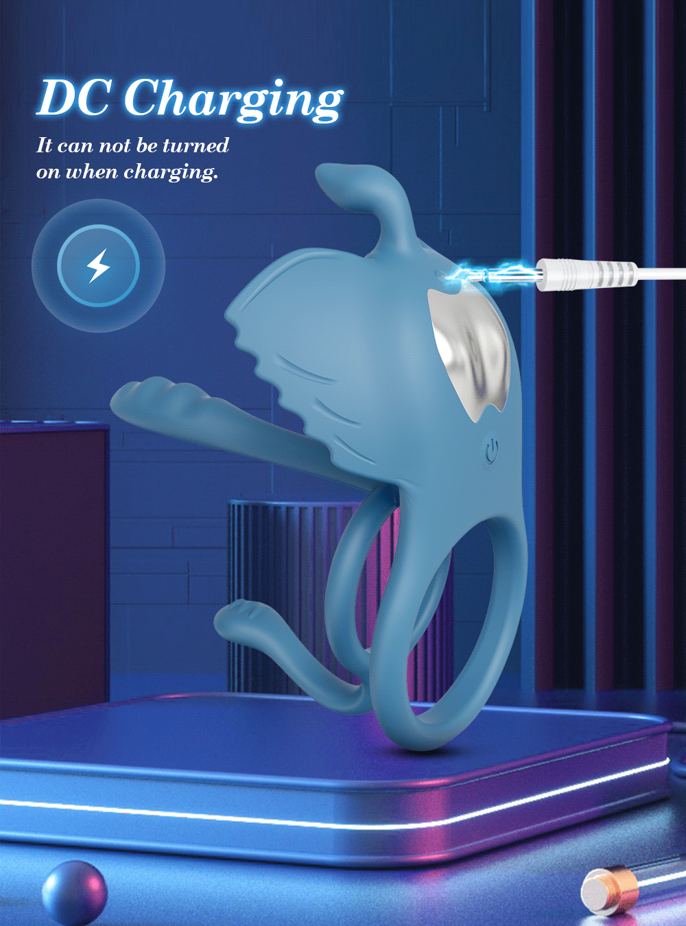 Penis Ring Men Couple Cock Ring Vibrator Ejaculation Delay Vibrating cock Ring Prostate Semen Lock Ring Sex Adult Erotic Toy