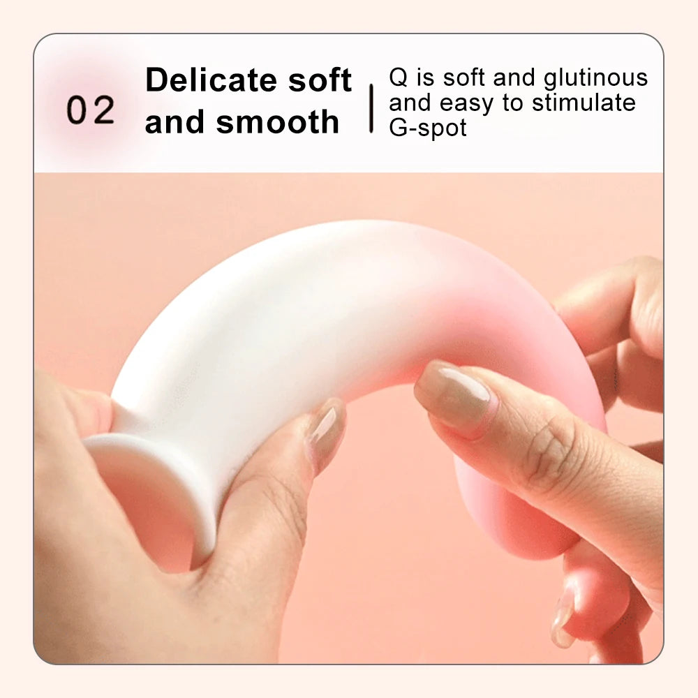Big Dildo Vagina Clit G-Spot Massager For Lesbian Soft Silicone Anal Plug Dilatancy Erotic Toys Sex Toy for Women Men Couples