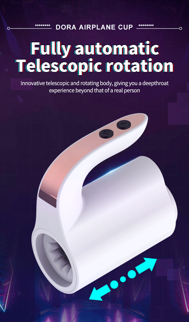 Automatic Telescopic Rotating Sex Toy for Male Masturbator Cup Vibrator Suction Blowjob Machine Masturbate Toys Adult Supplies