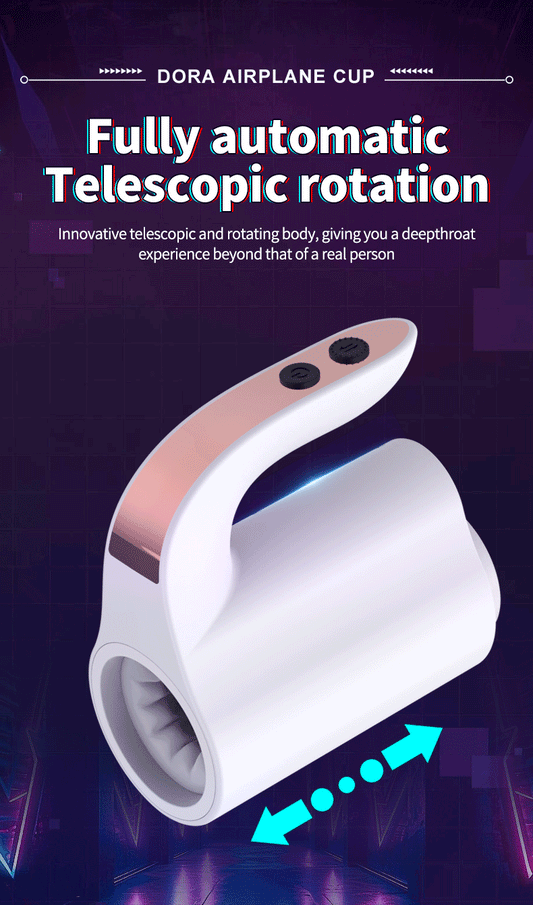 Automatic Rotating & Telescopic Male Masturbator