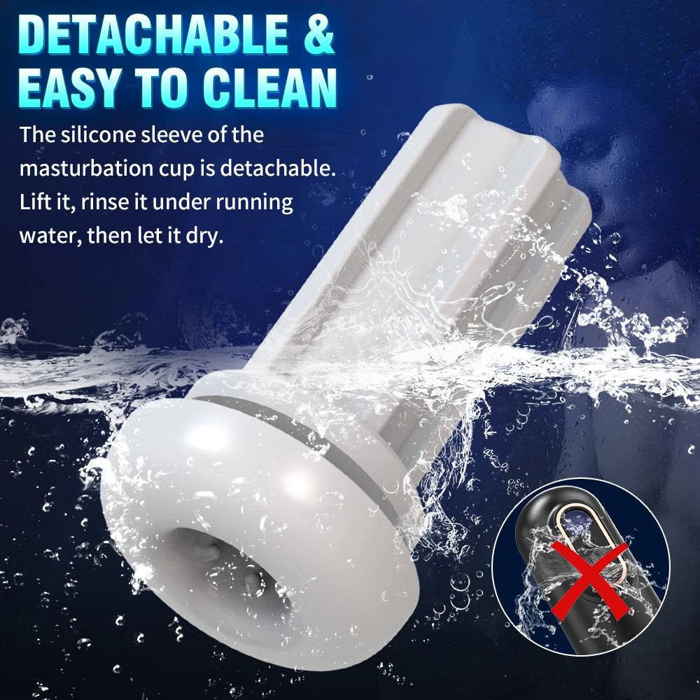 Automatic Thrusting Male Vibrators Sucking Vibrating Modes Pussy Pocket Sex Toys for Men Electric Penis Pump Masturbator Machine