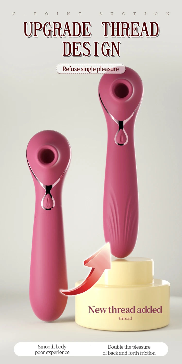 Powerful Sucker Clitoris Sucking Vibrator Female Clit Nipple Oral Vacuum Stimulator Massager Sex Toys Adults Goods for Women