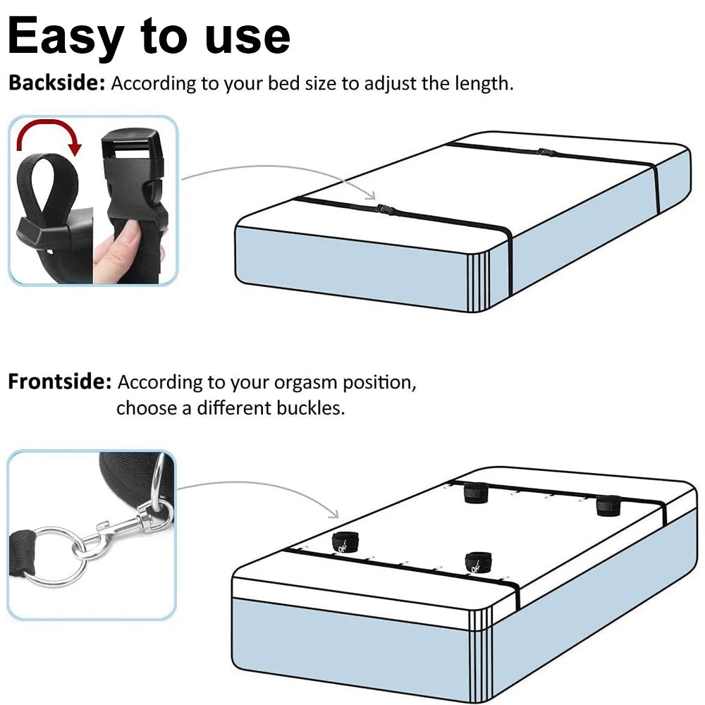 BDSM Adult Sex Toy Kits Sets for Sexy Games Bondage Mask Set Feather Handcuffs Ankle Cuff Restraints for Couple Sexual Aids ﻿18+