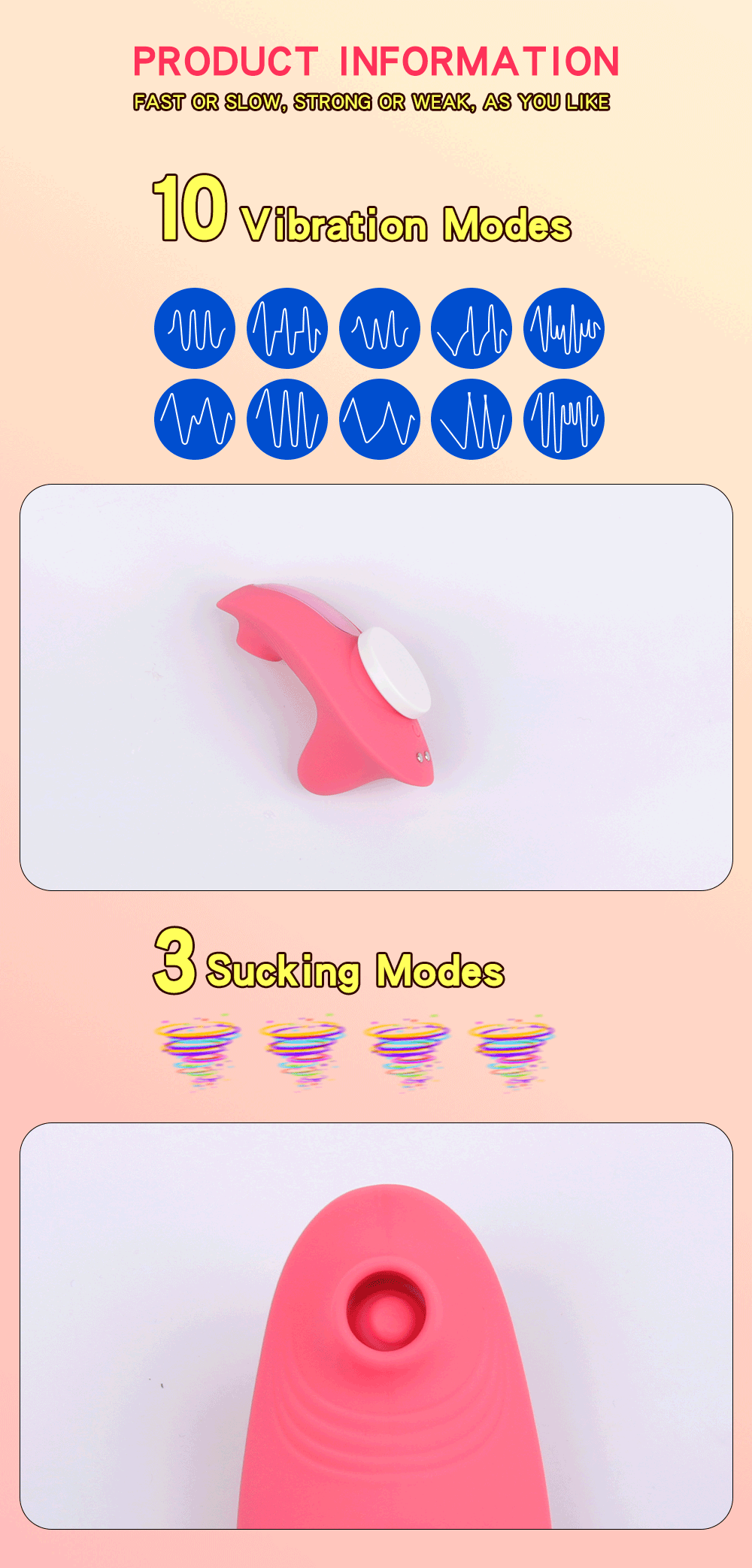 Funny Sex Toys Clitoris Sucker Panty Sucking Vibrator Adult Goods For Women Clit Suction Stimulator Machine Female Masturbation