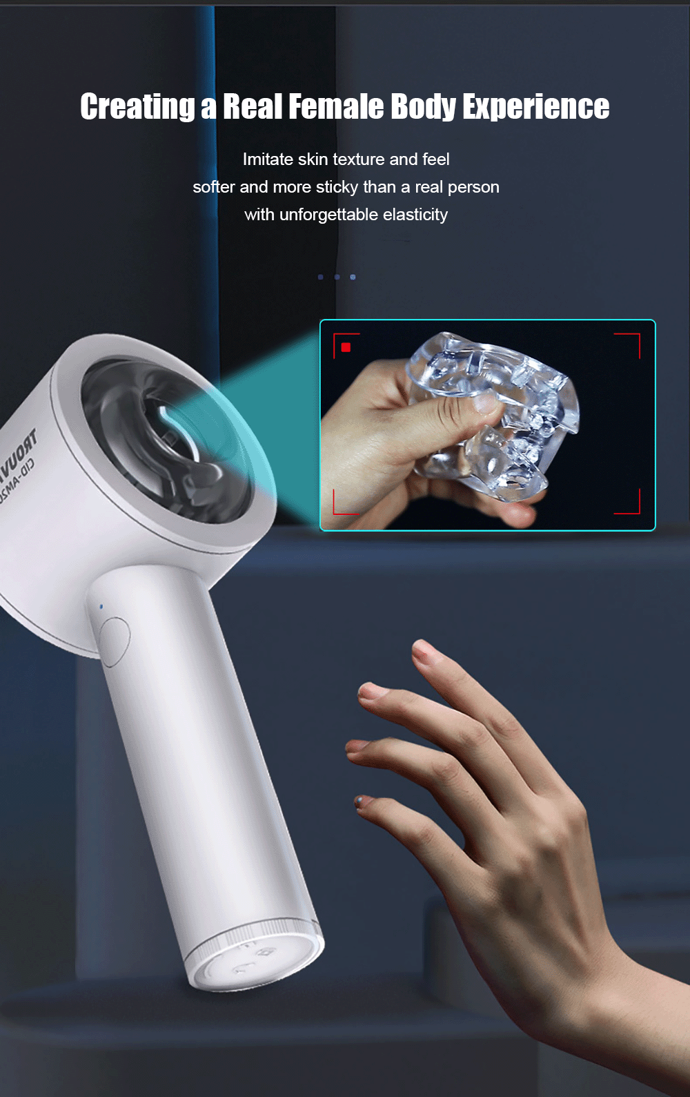 Male Masturbator Automatic Blowjob Sex Machine Hands Free Realistic Vagina Vibrator Pocket Masturbators Cup Sex Toys Adult Game
