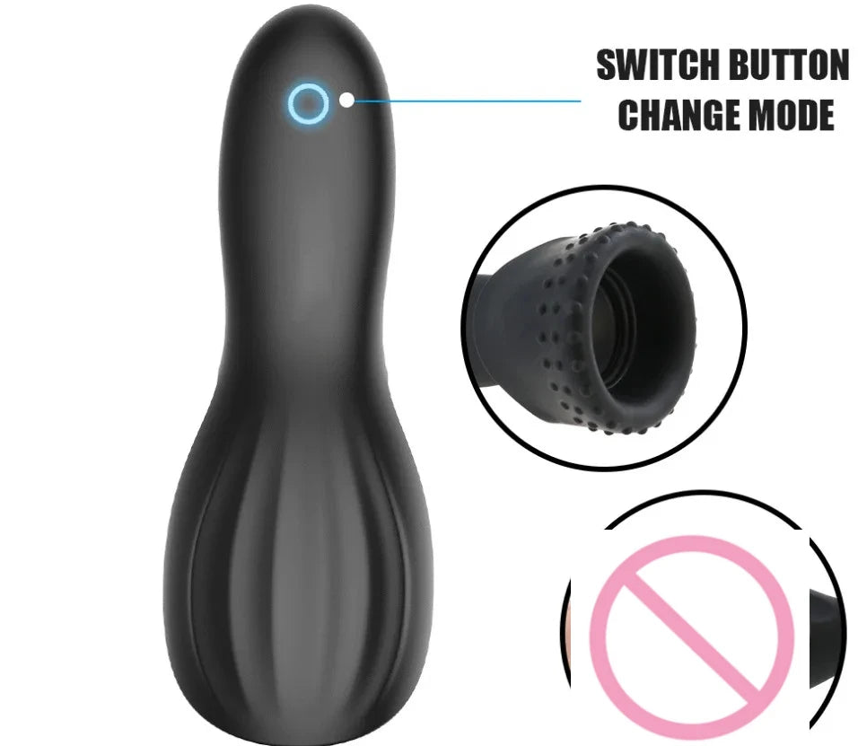 Automatic Male Masturbator Vibrating Masturbators Cup Pussy Vaginas For Men Blowjob Stroker Penis Stimulation Sex Toy