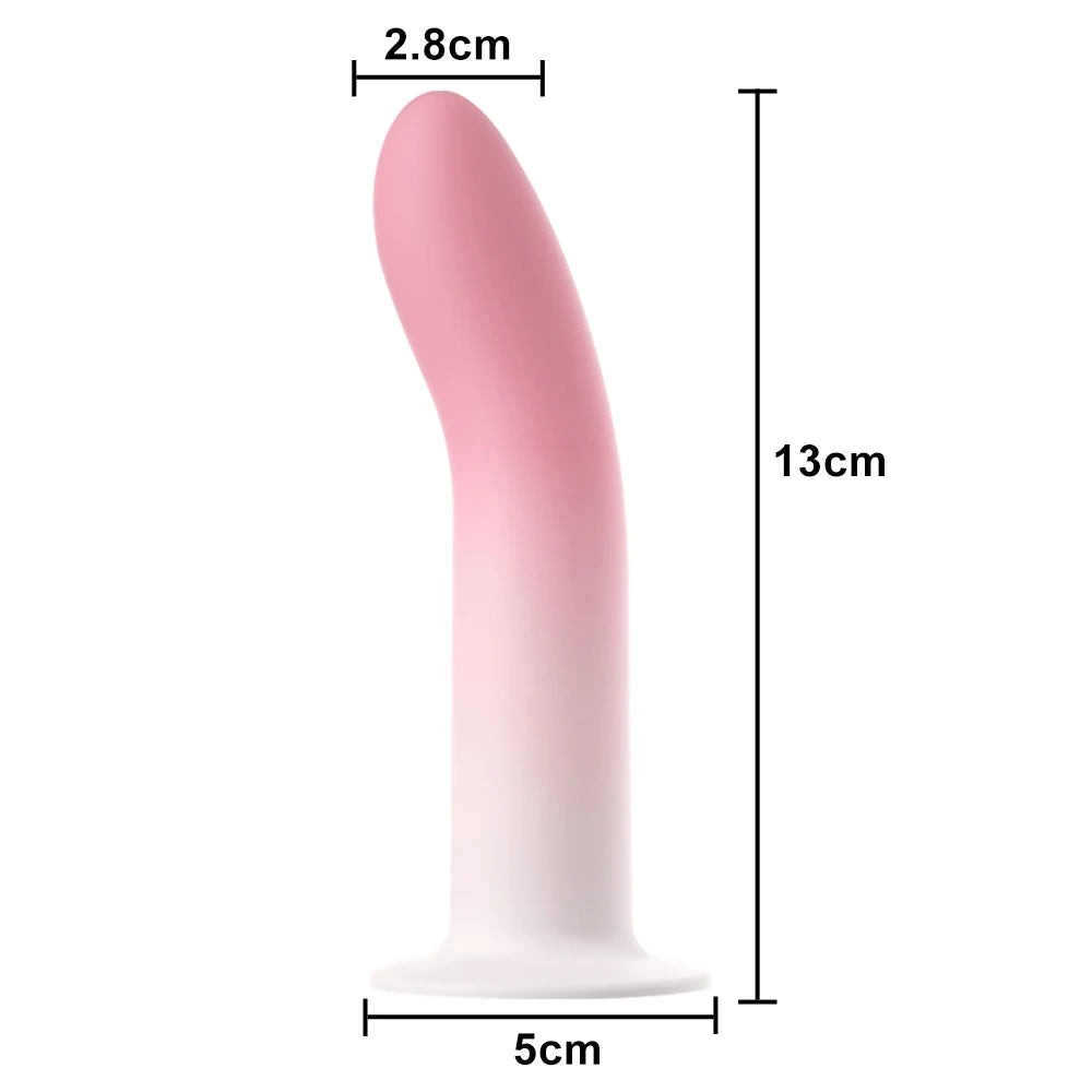 Big Dildo Vagina Clit G-Spot Massager For Lesbian Soft Silicone Anal Plug Dilatancy Erotic Toys Sex Toy for Women Men Couples