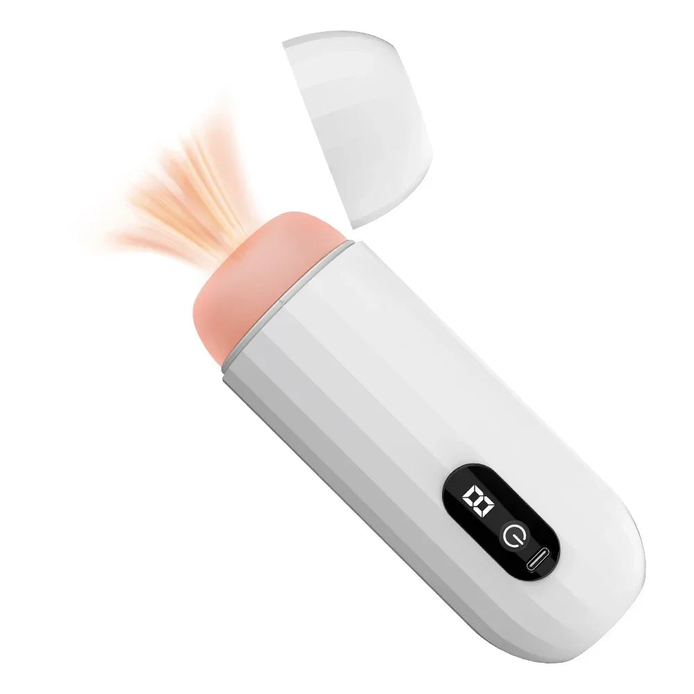 Automatic Sucking Male Masturbator Vibration Blowjob Machine Masturbation Cup Pocket Pussy Penis Pump SexToy Adult Goods for Men